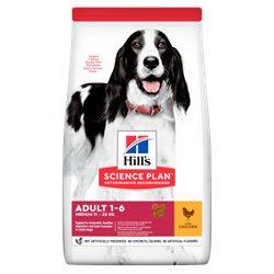 Hill's Science Plan Canine Adult Medium Chicken. Hundefoder til voksne. 14 kg